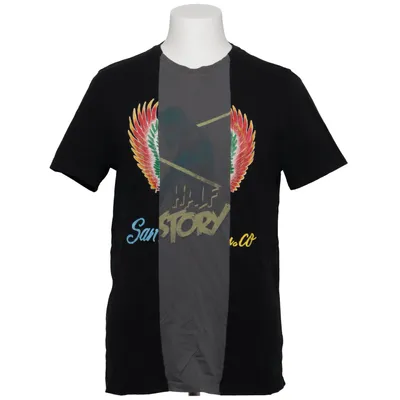 T-shirt (Black, Gray, Multicolored) from Maison Margiela Cotton