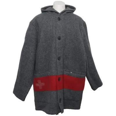 Jakke (Grå, Rød) fra Nigel Cabourn Uld