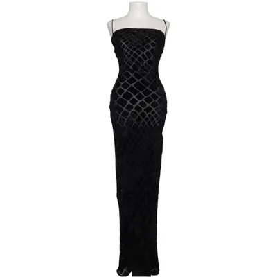 Cocktailjurk (Zwart) van Laurèl Polyester, Zijde, Viscose