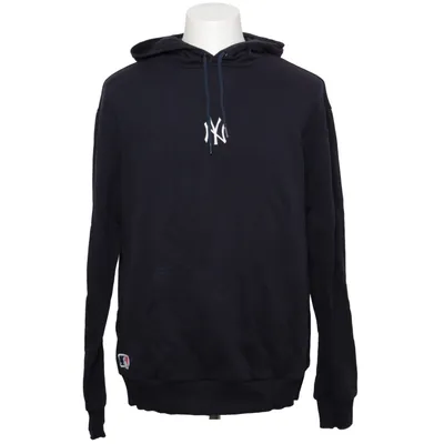 Capuchon sweater (Zwart) van New Era Katoen, Polyester