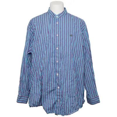 Shirt (Blue, Purple, White) from Vivienne Westwood Cotton, Polyester, Viscose