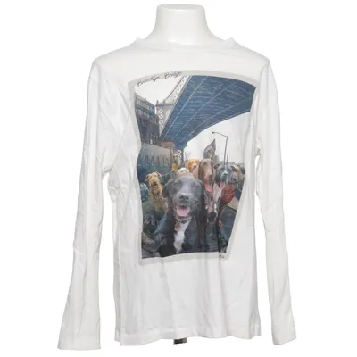 Langærmet t-shirt (Hvid) fra Zara Boys Bomuld