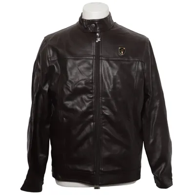 Leather jacket (Brown) from A. Collezioni