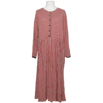 Jurk (Rood, Beige) van Gudrun Sjödén Linnen