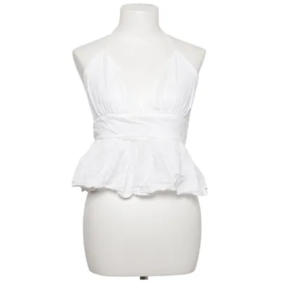 Haltertop (Braid Detail Cotton Top) van NA-KD Katoen