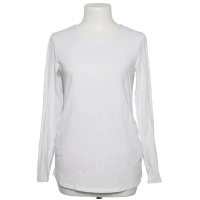 Long sleeve T-shirt (White) from H&M Mama Cotton, Elastane