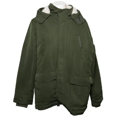 Parka (Vert) de Crosshatch Polyester
