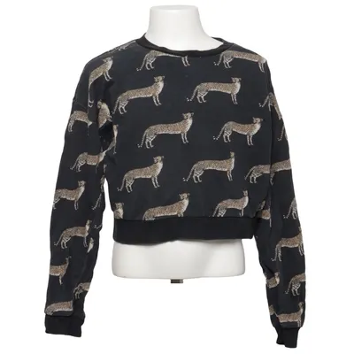 Sweatshirt (Black, Multicolored) from Kelzuki x H&M Cotton