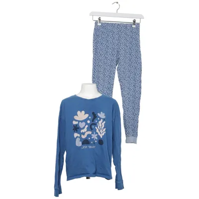 Pyjamas (Blå, Vit, Flerfärgad) från Destination Bomull, Elastan