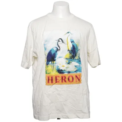 T-shirt (Blanc, Multicolore) de Heron Preston Coton, Polyester