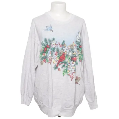 Sweatshirt (Grau, Mehrfarbig) von Basic Editions Baumwolle, Polyester