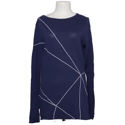 Trui (Blauw) van Diesel Black Gold Katoen, Leer