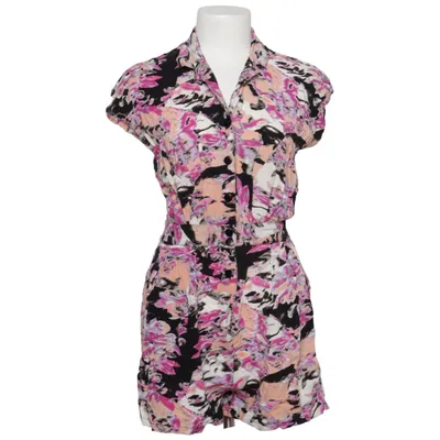 Jumpsuit (Roze, Zwart, Meerkleurig) van Minkpink Katoen, Viscose
