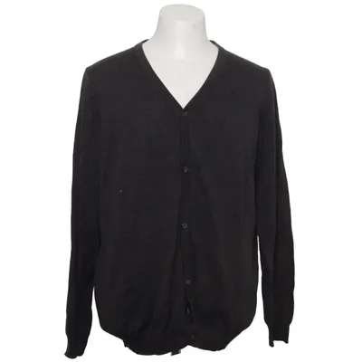 Strickjacke (Grau) von Nobel League Acryl, Baumwolle