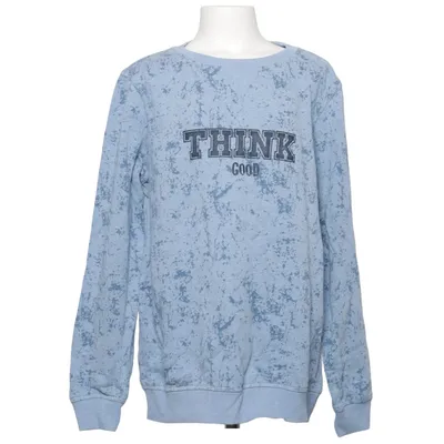 Sweatshirt (Blue) from Alive Cotton, Polyester