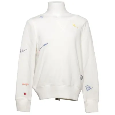 Collegetröja (Vit, Flerfärgad) från Polo Ralph Lauren Bomull, Polyester