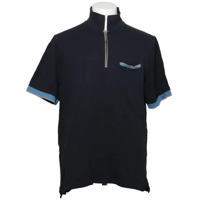 Polo shirt (Black, Blue) from Franco Bettoni Cotton