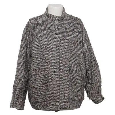 Jacke (Grau, Mehrfarbig) von Edited Acryl, Alpakawolle, Recyceltes Polyester