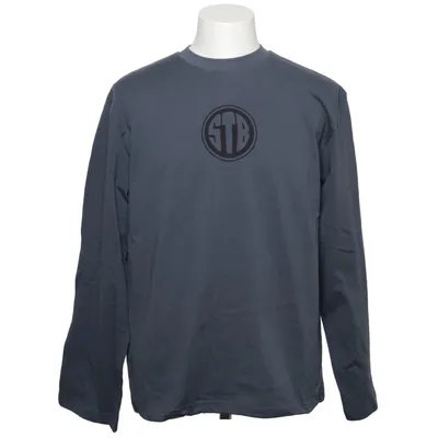 T-shirt à manches longues (Gris) de Sizz Coton