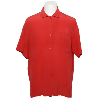 Chemise à manches courtes (Rouge) de Otto Kern Soie