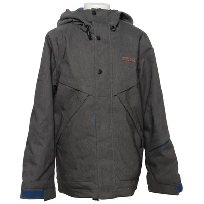 Ski jacket (Gray, Blue) from Ziener Polyamide, Polyester
