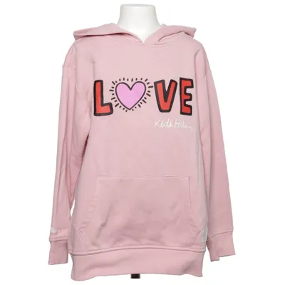 Kapuzenpullover (Pink, Mehrfarbig) von Keith Haring