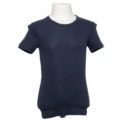 T-shirt (Bleu) de Sanetta Coton, Élasthane