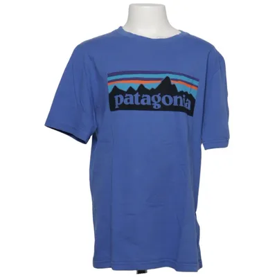 T-shirt (Blauw) van Patagonia Organisch katoen