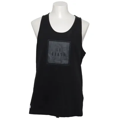 Tank­top (Schwarz) von Beastin Baumwolle