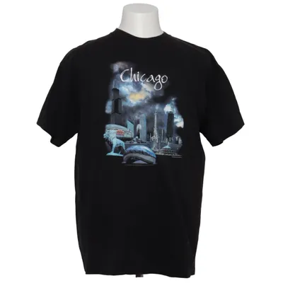 T-shirt (Schwarz) von Hanes Baumwolle