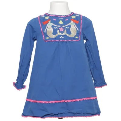Dress (Blue, Pink) from Mini Boden Cotton
