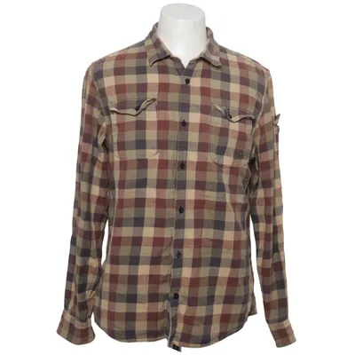 Chemise en flanelle (Beige, Rouge, Bleu) de Habitat Coton