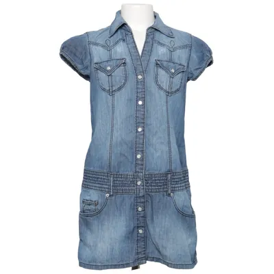 Denim jurk (Blauw) van & NOW Katoen