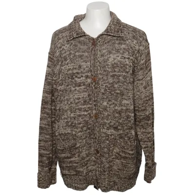 Cardigan (Marron, Blanc) de Encadée Acrylique