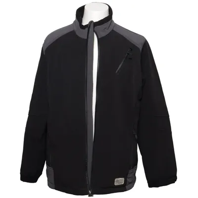 Softshell jacket (Zwart, Grijs) van Adventure Elastaan, Polyester