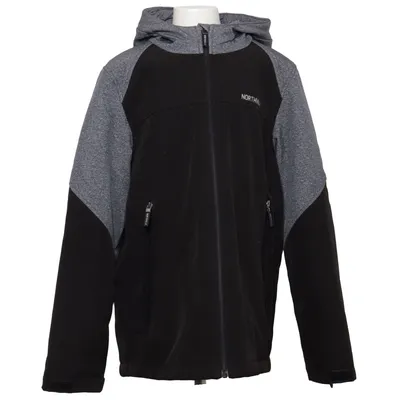 Softshell jacket (Black, Gray) from Northville Elastane, Polyester
