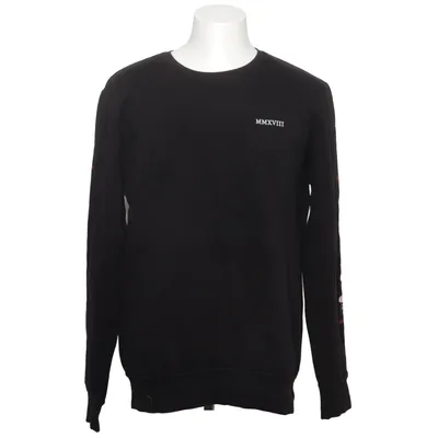 Sweatshirt (Zwart) van Bolongaro Trevor Katoen, Polyester