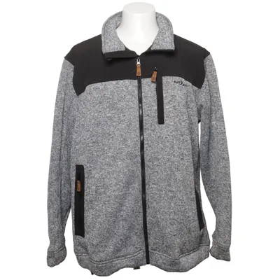 Fleece jas (Grijs, Zwart) van Blue Wave Polyester