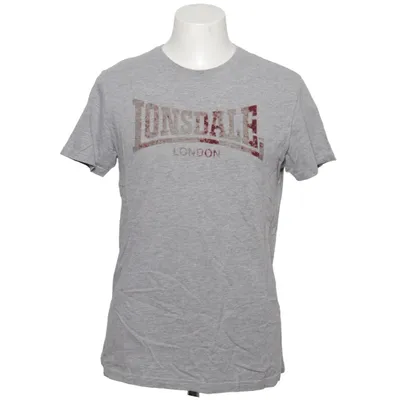 T-shirt (Gris) de Lonsdale Coton, Viscose