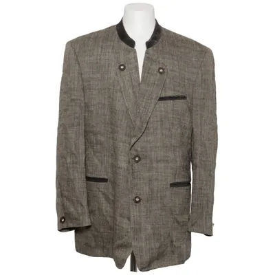 Blazer (Gray) from Landhaus by C&A Linen, Polyester