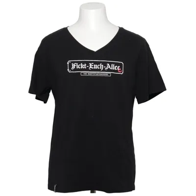T-shirt (Zwart) van Look 54 Katoen