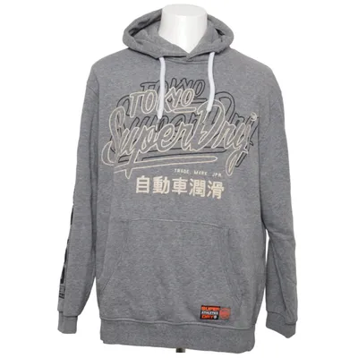 Hoodie (Gray) from Superdry Athletics Cotton, Polyester