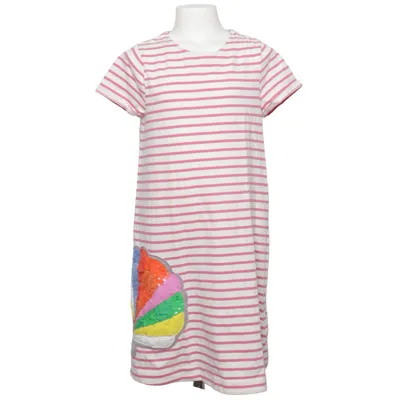 Robe (Rose, Blanc, Multicolore) de Mini Boden Coton