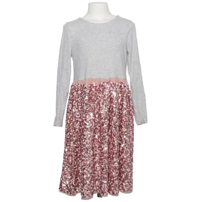 Jurk (Roze, Grijs) van H&M Katoen, Elastaan, Polyester