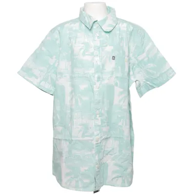 Korte mouwen shirt (Groen) van H&M Young Katoen