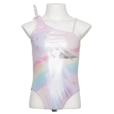 Maillot de bain une pièce (Rose, Multicolore)