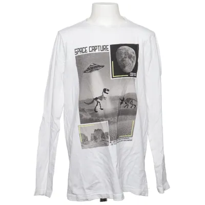 Lange mouwen shirt (Wit) van Inextenso Katoen