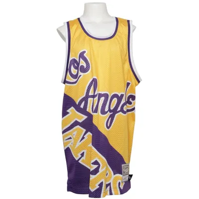 Basketball shirt (Yellow, Purple, White) from Hardwood Classics x Mitchell & Ness Elastane, Polyester