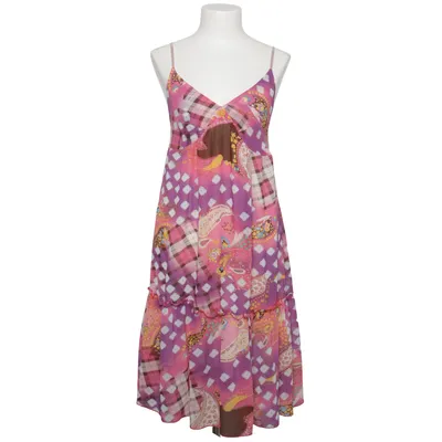 Robe de plage (Rose, Violet, Multicolore) de Last Woman Soie