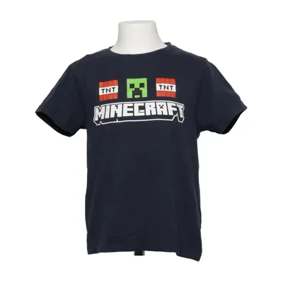 T-shirt (Bleu) de Minecraft Coton
